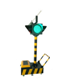 班玛太阳能移动信号灯