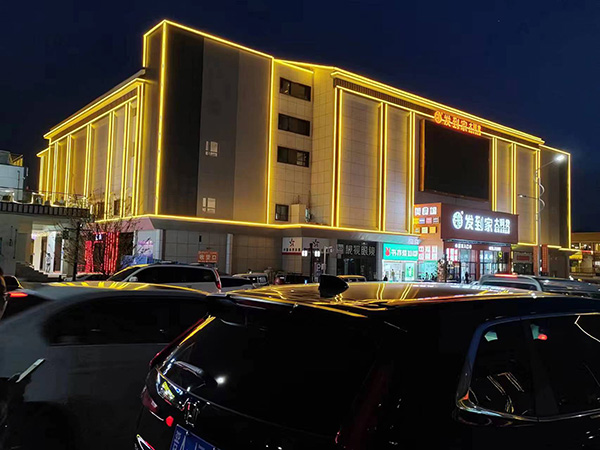 班玛楼体亮化 班玛楼体亮化