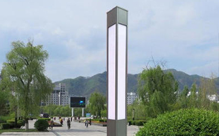 公园安装太阳能班玛景观灯怎样布光更亮